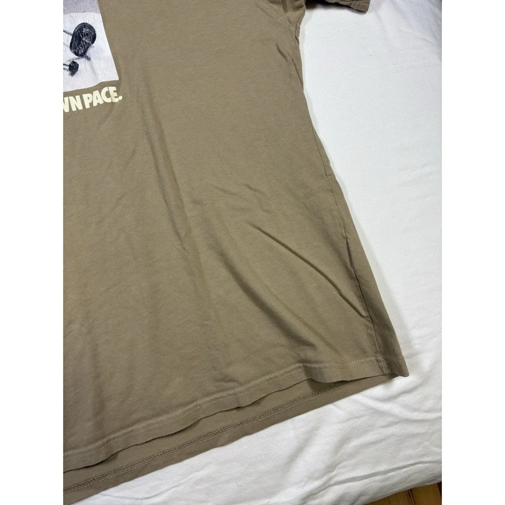 THE NIKE TEE MOVE AT YOUR OWN PACE SNAIL WORKOUT ADULT T-SHIRT XL Loose Fit